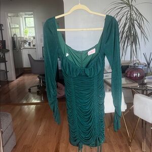 Club L London Forest Green Dress